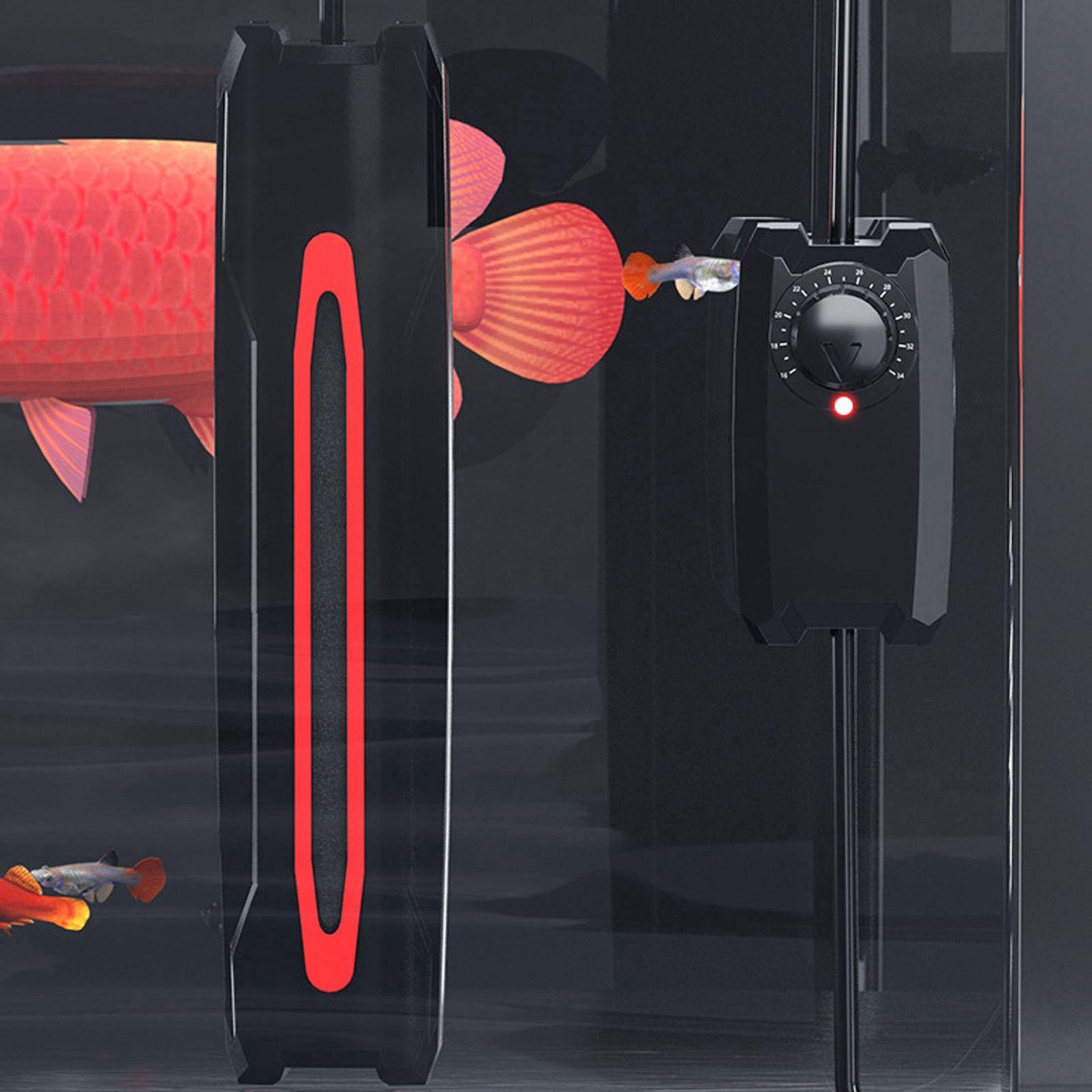 Submersible Aquarium Heater Efficient Control For Fish Tank 23cm Trending