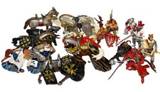 Papo Fantasy Medieval Knights Horses Lot 16 Figures Collectibles