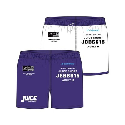 Champro Girl SJBBS615KIT SIZE KIT Juice Reversible Basketball 5'' Shorts