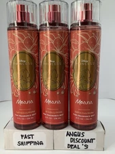 Bath & Body Works Disney “Princess Moana” Fine Fragrance Mist” 3 PACK” 8oz