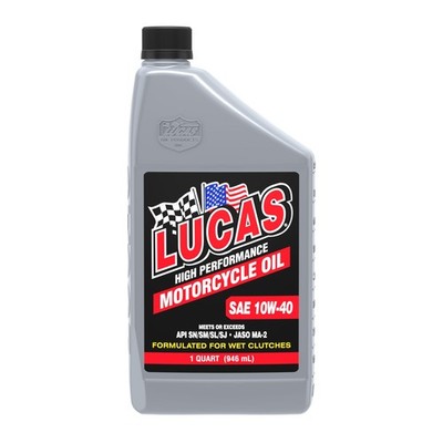 Lucas Oil 10767 High Performance Conventional SAE 10W-40 1 Quart, Multi 