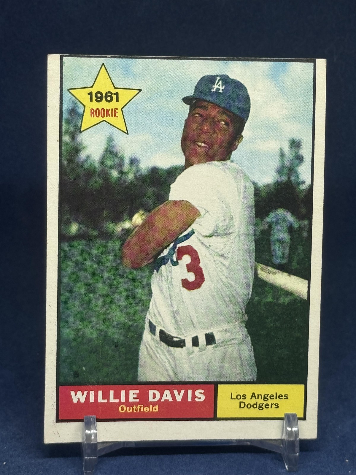 Willie Davis 1961 Topps #506 RC EXMT+