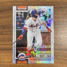 Topps 2026 Series 1 Brett Baty Silver Holofoil New York Mets #347