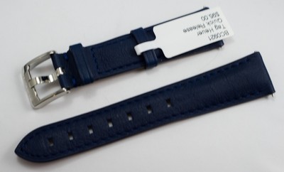 TAG Heuer Formula 1 Blue Leather Quick Release Strap for 35MM Case BC0921