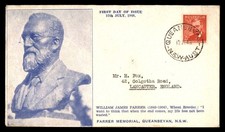 Mayfairstamps Australia FDC 1948 William James Farrer memorial First Day Cover a