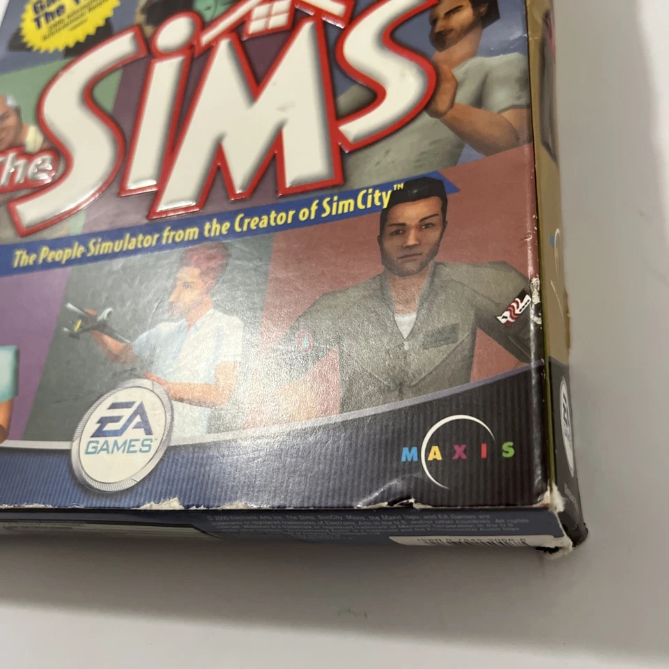 The Sims EA Big Box Original PC Computer Game 2000 Game Of The Year - New Sealed - Image 3 of 4