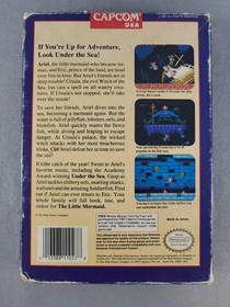 Disney's The Little Mermaid, NES, Complete, Authentic!