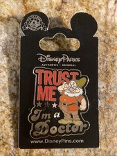 A5 Disney Parks Pin Trust Me Im A Doctor Doc Dwarf Snow White 2014