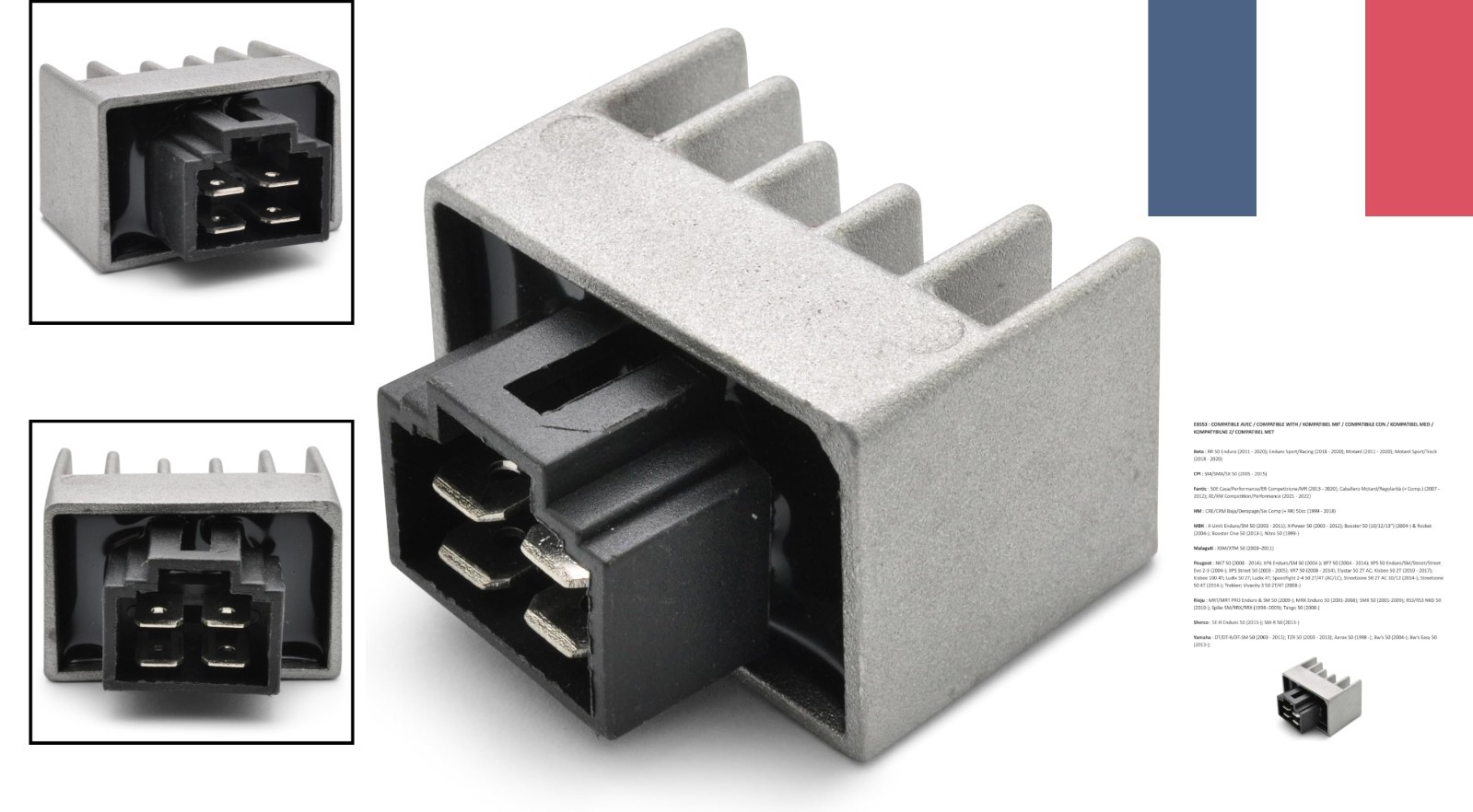 Régulateur de tension SH671-12 pour éviter les phares qui grillent