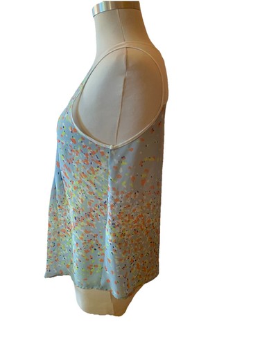 Mcginn Babydoll Top Semi-sheer Floral Flowy Romantic Size 6 Fairy Cottagecore - Picture 4 of 9
