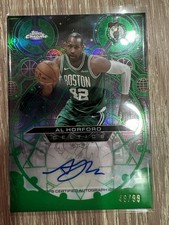 Topps Chrome Al Horford Celtics Autograph Green Parallel Lot of  49/99