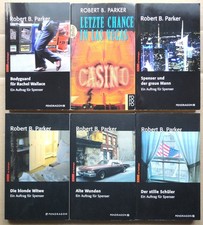 PARKER, Robert B.:  Privatdetektiv Spenser-Reihe,  6 Taschenbücher