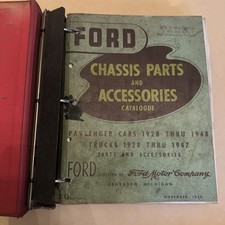1941 Ford Model 11 A Chassis Parts Accessories Catalog Manual 25a3729