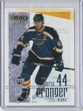 2001-02 UD Playmakers Limited #84 Chris Pronger St. Louis Blues