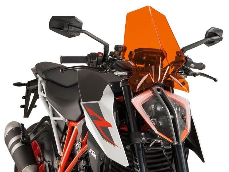 Puig Orange New Generation Touring Screen KTM 1290 Super Duke R 2017-2019