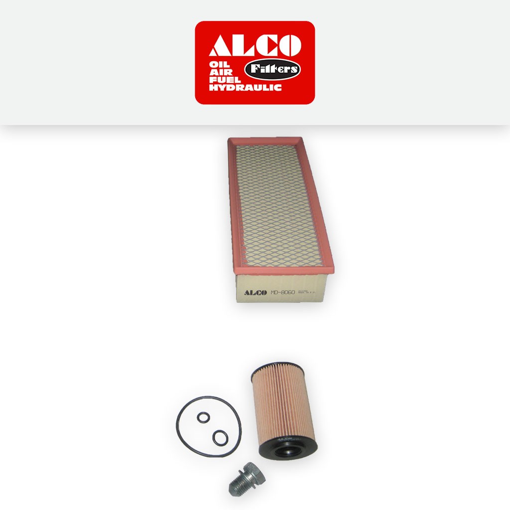 SERVICE KIT for VW CADDY 2K 1.6 TDI ALCO OIL AIR FILTERS (2010-2015)