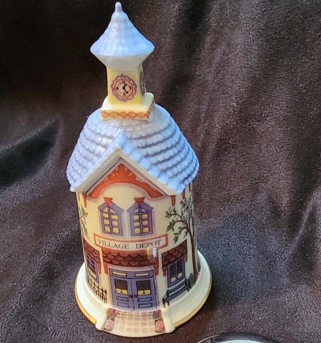 RARE LENOX VILLAGE BELL(s) Hall Farms Parrish School PO Cottage Depot Mill Store - Picture 1 of 18