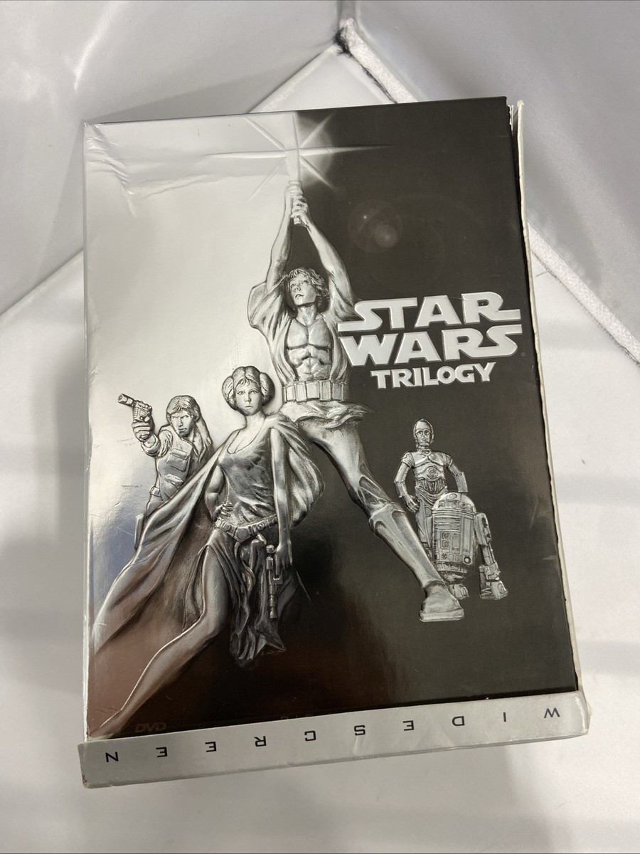 Star Wars Trilogy (DVD, 2004, 4-Disc Set, Widescreen Edition) for