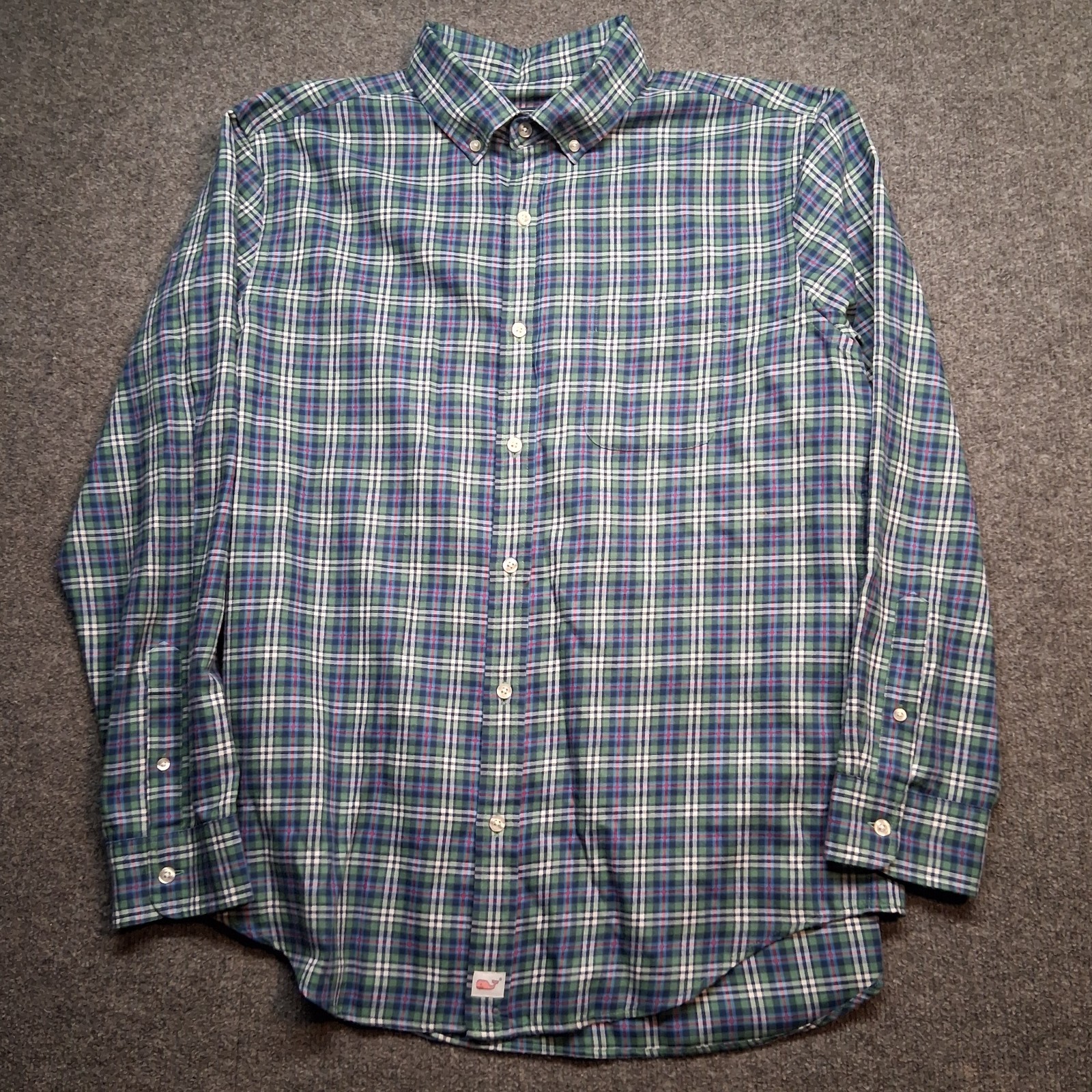 vineyard vines performance button down shirt mens… - image 3