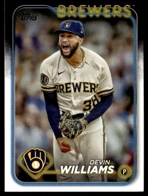 2024 Topps Devin Williams Milwaukee Brewers #135