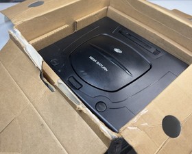 Sega Saturn MK-800000A Console In Original Box With Cables Controller Discs