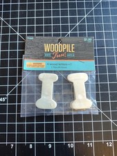 Hobby Lobby Woodpile 1.75  Wood Letters 4 Pieces Of Letter I Still Sealed New