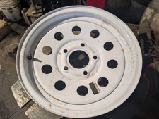15 X 5 5 Lug Trailer Wheel - White 5-lug On 5 Inches - 5 On 5