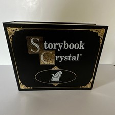 Storybook Crystal Etched Clear Wine Glasses Set of 2 Glass