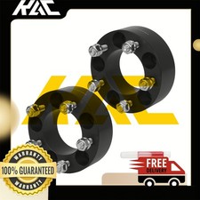Pair 2 2 Inch 5x4.5 82.5mm M12x1.5 Wheel Spacers For Honda Accord Cr-v Civic