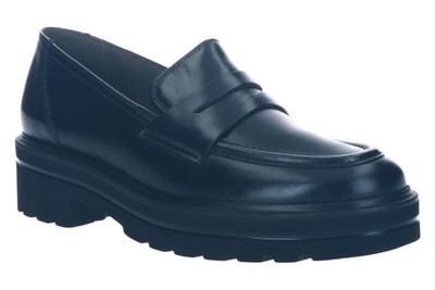 Paul Green KALBLEDER Damen Slipper 2961-006 BLACK Schwarz