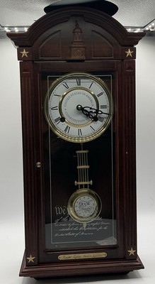 Vintage 1987 U.S. Constitution 200th Anniversary Clock - Limited Edition, Korea