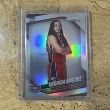 2025 Panini Prizm WNBA #103 Georgia Amoore Silver Prizms