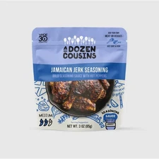 Authentic Jamaican Jerk Seasoning Sauce - Marinade & Rub, Spicy Caribbean Flavor