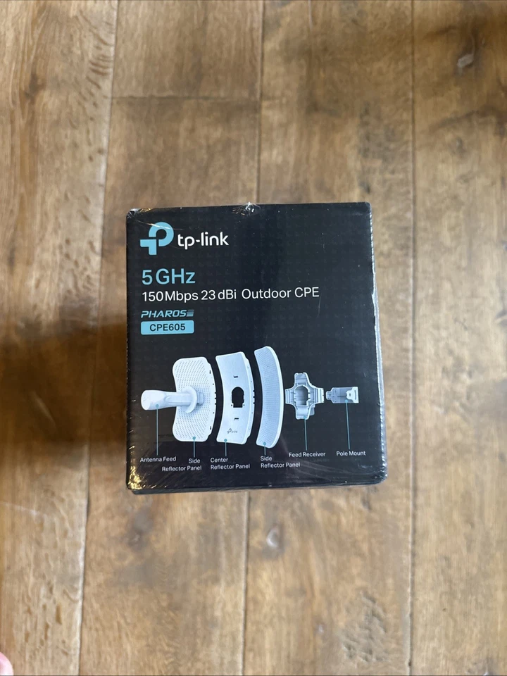 TP-Link CPE610 5GHz 150Mbps 23dBi Outdoor CPE MIMO Antenna - Photo 2/4