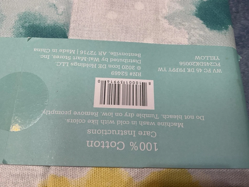 ~ 2 Yards Fabric-Material Waverly ￼100% Cotton Duck ￼ sewing, crap upholstery - Image 4 of 4