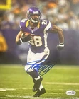 Adrian Peterson (Minnesota Vikings) Signed Auto 8x10 Photo JSA COA CK30676