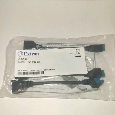 (LOT OF 3) Extron CSC 6 -  101-029-02
