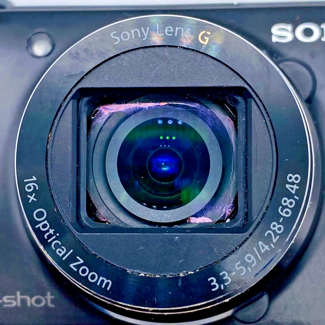 Sony Cyber Shot DSC-HX10V 18.2MP 16x Optical Zoom | Black | 3 in