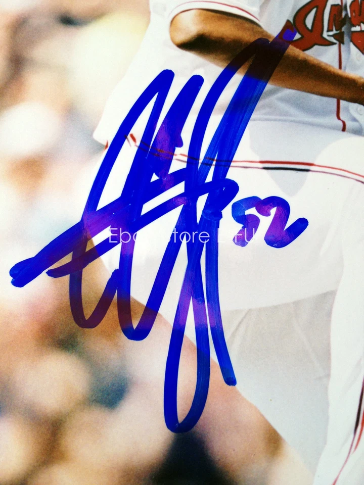 CC SABATHIA Signed 8x10 Photo Early Autograph PSA/DNA COA Certified Indians Auto - Image 2 of 3