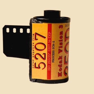 5207 Filmrolle Film 35mm Kodak Motion Picture Vision 3 250D aus 36exp