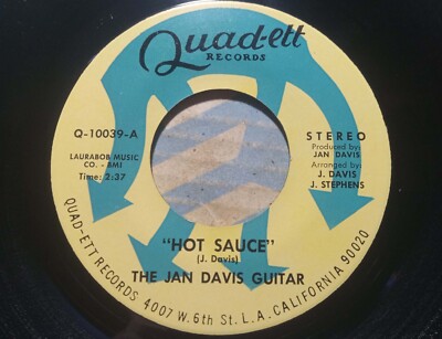 The Jan Davis Guitar - Hot Sauce / Soulmate - Quad-Ett 10039  