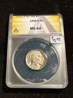 1936 D BUFFALO NICKEL ANACS MS 64 943