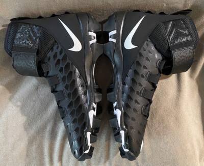 Nike Force Savage Shark 2 Football Cleats AQ7722-001 Black White Men\'s Size 9 Nike Force Savage Shark 2 Mens Football Cleats main image 2