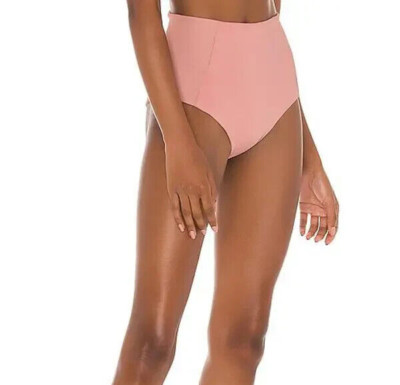 L* Space Pink Ribbed Jackie Bikini Bottom Women's Size X-Small NEW