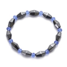 6MM Magnetic Healing Bracelet Hematite Bead Arthritis Pain Relief Weight Loss