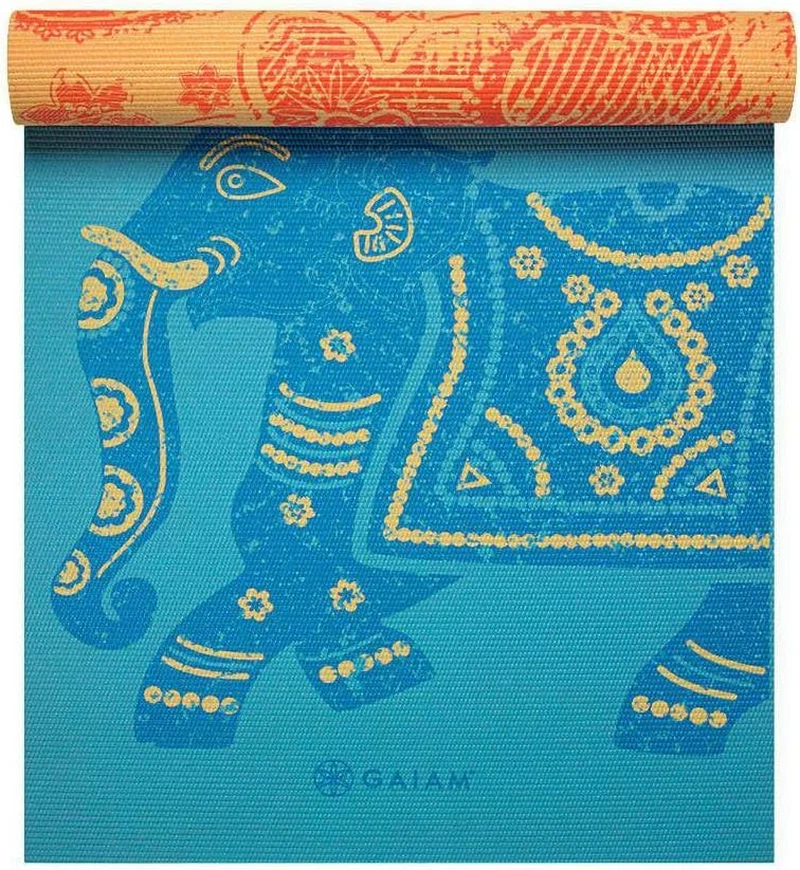 Premium 6mm Extra Thick Non-Slip Reversible Yoga Mat for Fitness & Exercise  