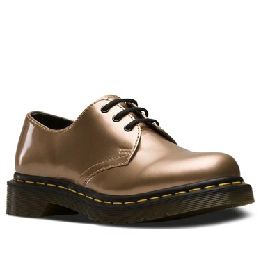 rose gold dr martens