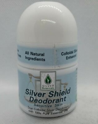 Silver Botanicals Silver Shield Sensitive Skin Deodorant, 2 oz.
