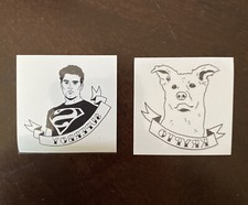 2022 NYCC Exclusive Superboy  Krypto Temporary Tattoo