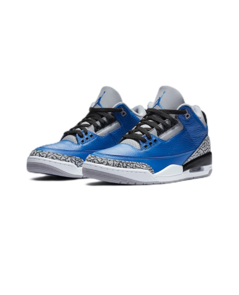retro 3 varsity royal